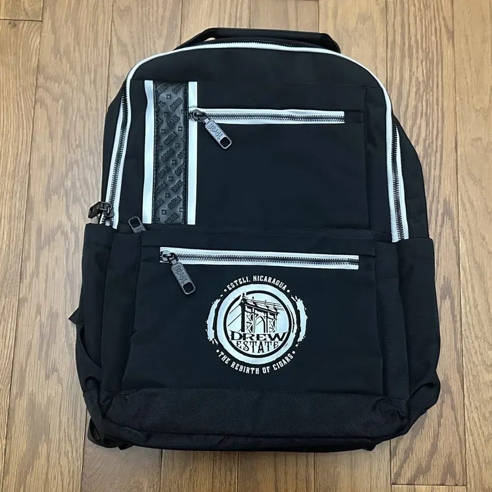 Drew‎ Estate Backpack Black and White The Rebirth Of Cigars swag NEW